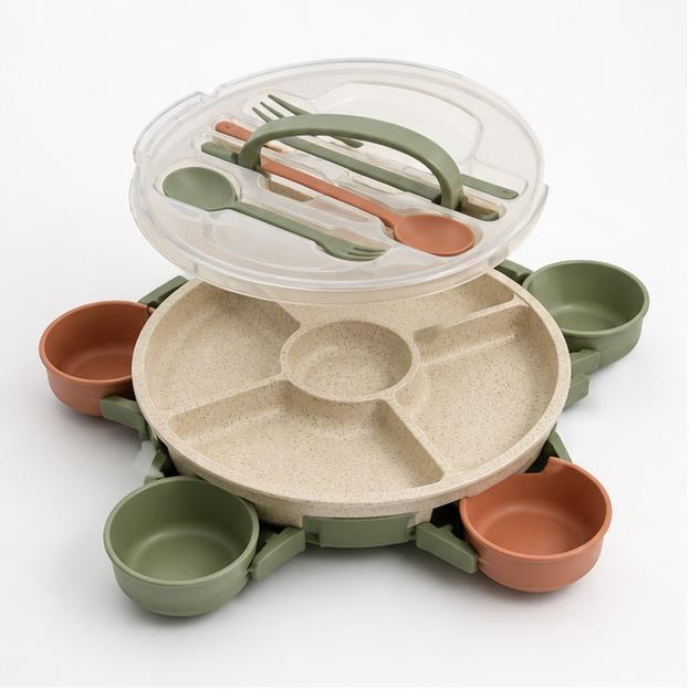 Wheat-Straw Composite portable meal system reference