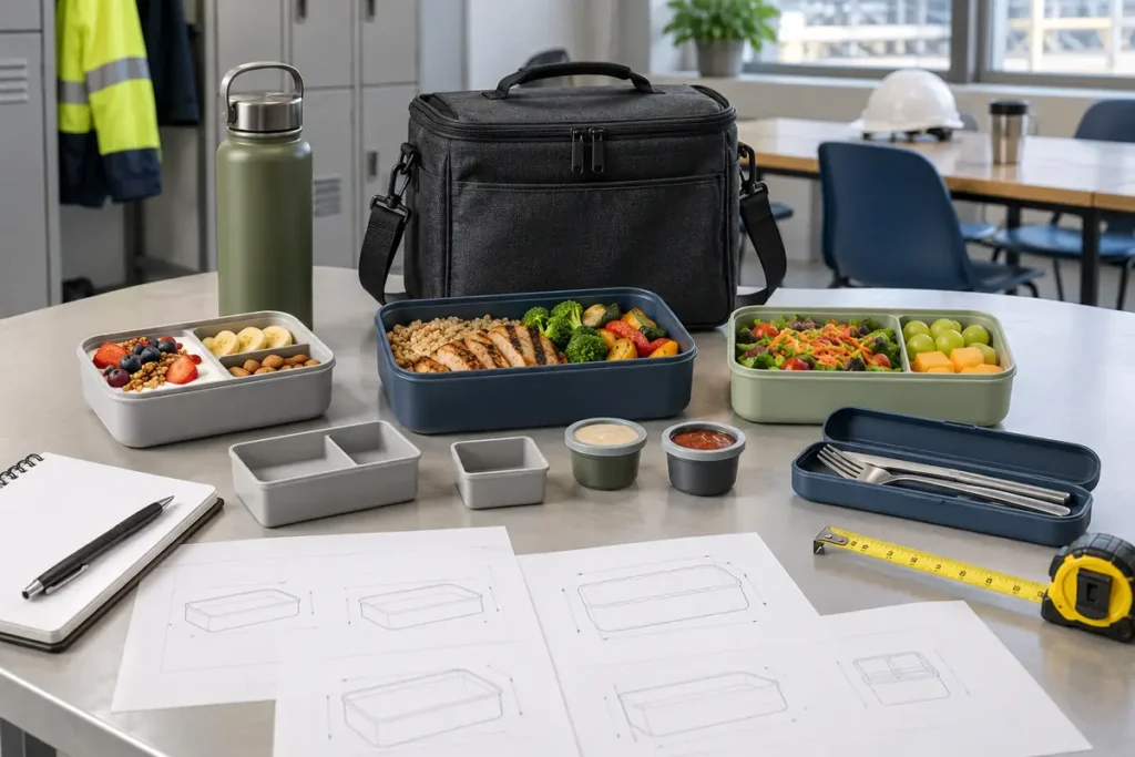 Three Meal Bento System for Shift Programs